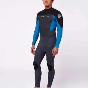 Combinaison Ripcurl Omega 4/3 Back Zip - Blue Super Prix