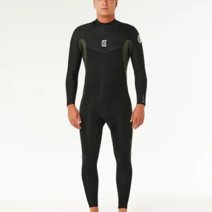 COMBINAISON DE SURF RIP CURL HOMME DAWN PATROL 4/3 BACK ZIP Prix Choc