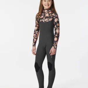 Authentique Combinaison Enfant Ripcurl Dawn Patrol 4/3 Zip poitrine - Multico