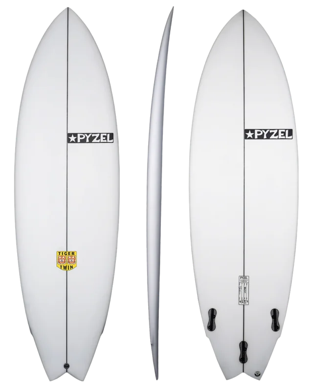 PYZEL TIGER TWIN 5‘10" X 20 3/8 X 2 11/16 35.00L PU FCS 2 3 Top Vente