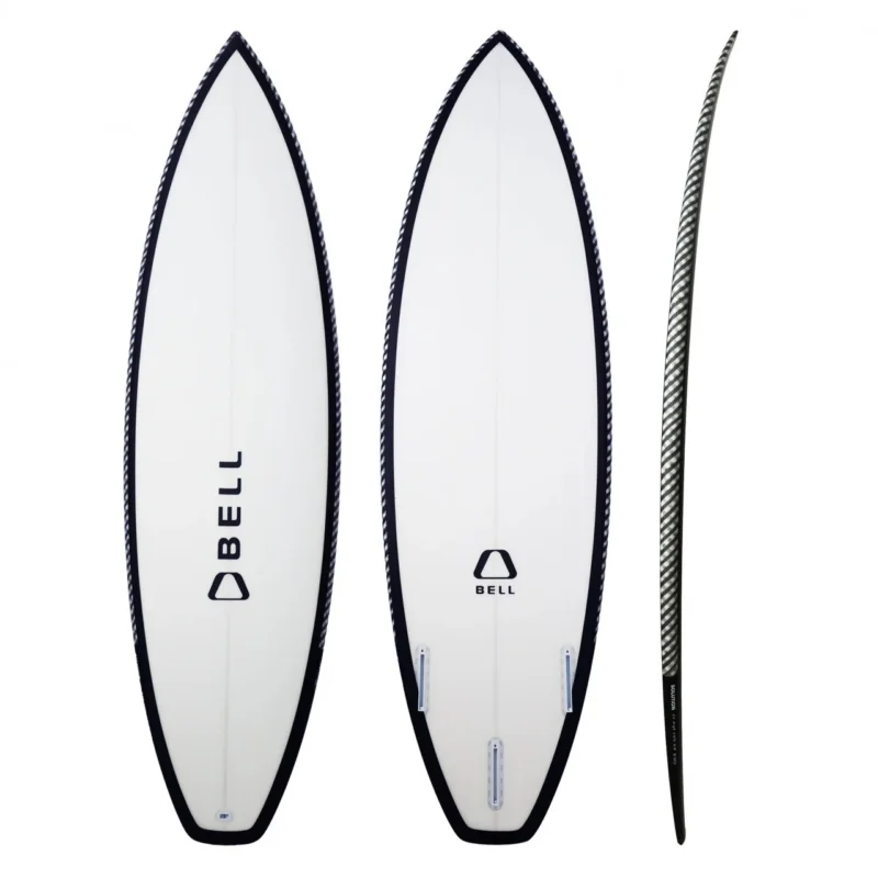 Achat Immédiat PLANCHE DE SURF BELL SOLUTION CARBON INNEGRA WHITE 6.0 19 5/8 2 5/8 32.9L