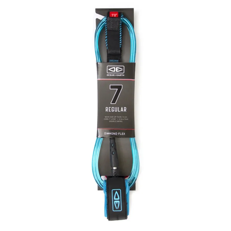 Promotion LEASH DE SURF DIAMOND FLEX REGULAR 7‘0"