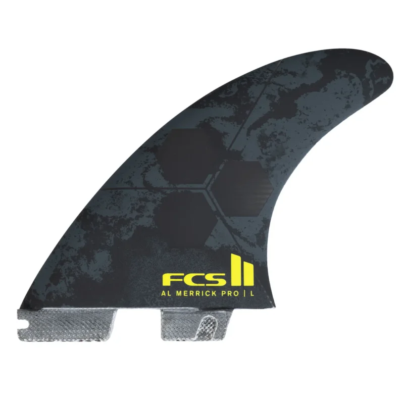 FCS II AM PG BLACK/ACID MEDIUM TRI RETAIL FINS Authentique