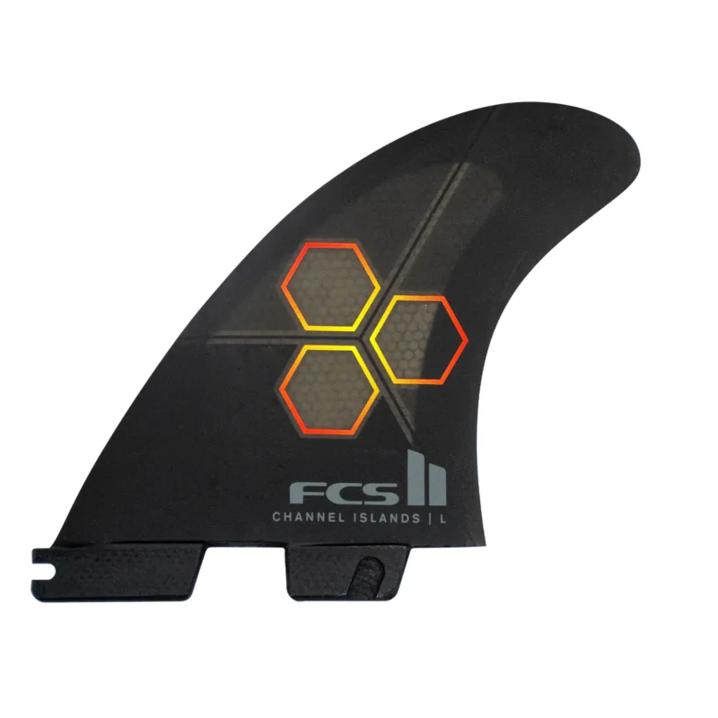 FCS II CI PC MEDIUM BLACK/FLAME TRI RETAIL FINS Seulement Aujourd'hui