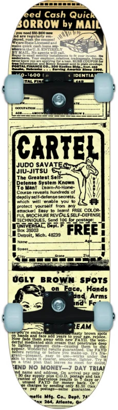Prix Bas Skate CARTEL Street 7.5 - Karate