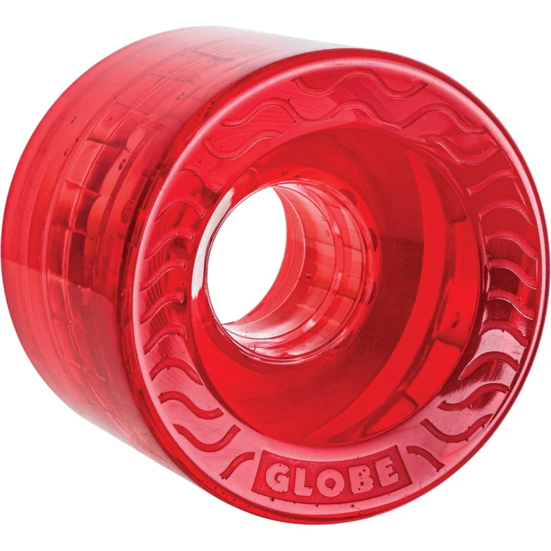 Petit Prix Roues Globe Retro Flex Cruiser 58mm - Clair/Rouge