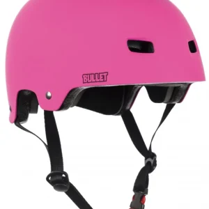 Meilleur Prix Casque de Skate Bullet Deluxe Junior 49-54 - Matt Pink