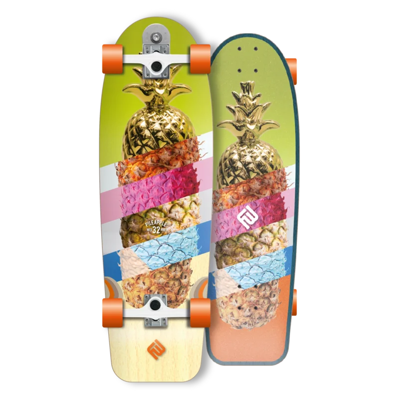 Surfskate Flying Whells - Pineapple 32" Offre Limitée