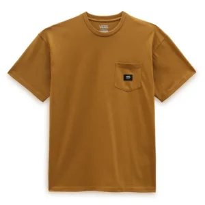 T-Shirt Vans WOVEN PATCH POCKET M - Golden Brown Seulement Aujourd'hui