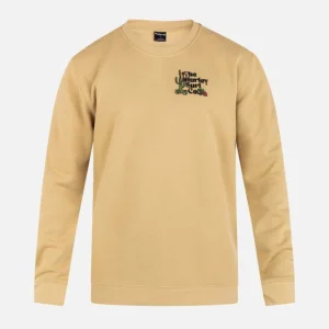 Sweatshirt crew Hurley BAJA - Mapple Cream Commander Maintenant
