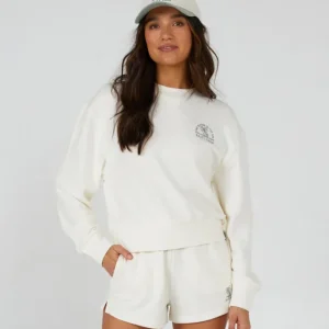 Solde SAND BAR CREW - OFF WHITE