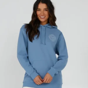Usine Directe SWEAT A CAPUCHE FEMME SALTY CREW - DRAWN IN CIRCLES