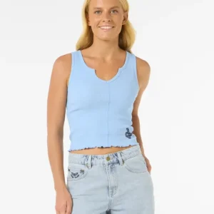 DEBARDEUR RIP CURL - TEXTURED SS TOP Prix Réduit