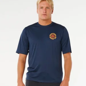 Meilleure Vente tee shirt anti UV homme ripcurl - PACIFIC RINSE SURFLITE UPF S/S