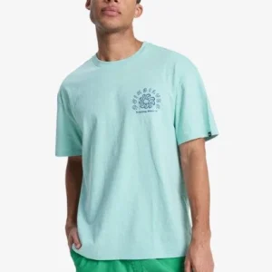 TEE SHIRT HOMME QUIKSILVER - CURVE PALM Authentique