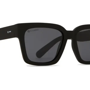 Petit Prix Lunettes de soleil HUGGY - Black satin / Grey polar