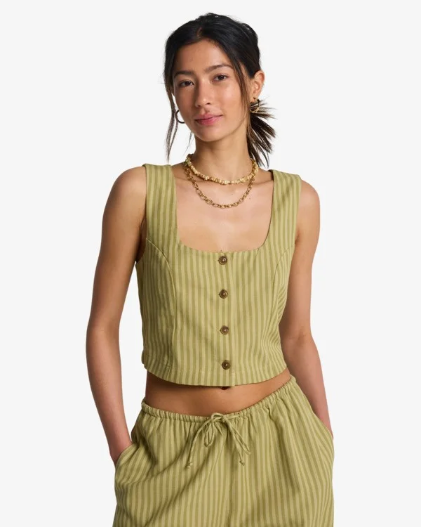 debardeur femme billabong - ANOTHER WAVE WVN TANK Vente Flash