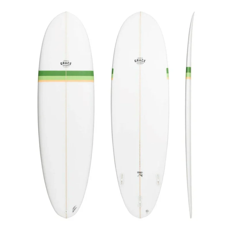 PLANCHE DE SURF GRACE DEMIBU 6‘4" X 21 X 2 5/8 39.28L Offre Exclusive