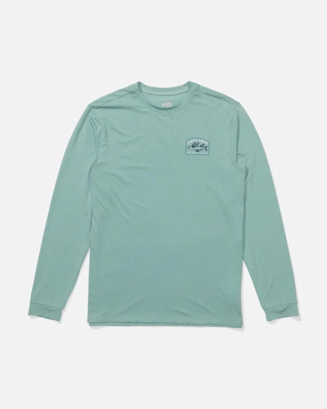 TEE SHIRT HOMME SALTY CREW - FLY HOME LS SUNSHIRT Prix Bas