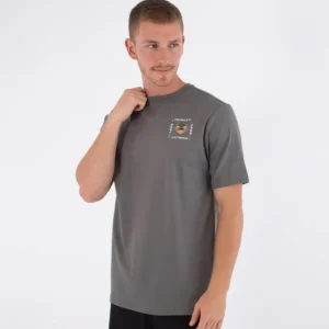 TEE SHIRT ANTI UV HURLEY HOMME - RASH REGULAR BOLUD SS Offre Spéciale