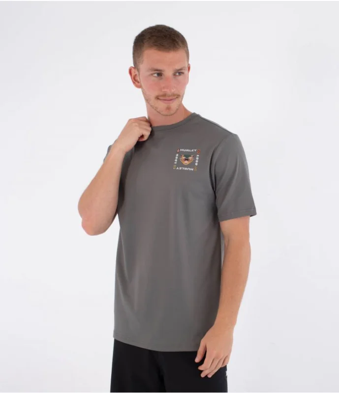 TEE SHIRT ANTI UV HURLEY HOMME - RASH REGULAR BOLUD SS Offre Spéciale