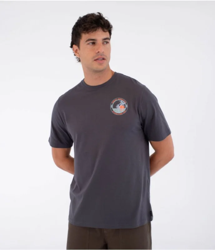 Satisfait Ou Remboursé tee shirt homme hurley - TEE SS PRINTING PRESS ENJOY