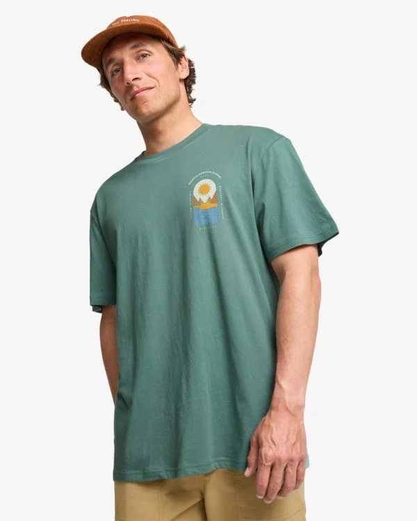 tee shirt billabong homme - SUN DOWN ADIV PREMIUM SS Nouvel Arrivage