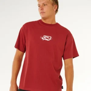 Petit Prix tee shirt ripcurl homme - MEDINA INNER VISION SPRAY TEE