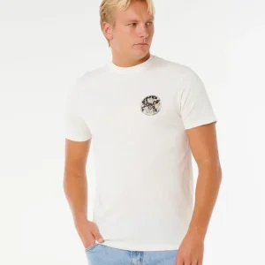 tee shirt homme ripcurl - WETTIE PASSAGE ICON TEE Prix Cassé