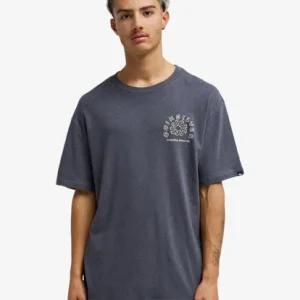 TEE SHIRT HOMME QUIKSILVER - CURVE PALM Promotion
