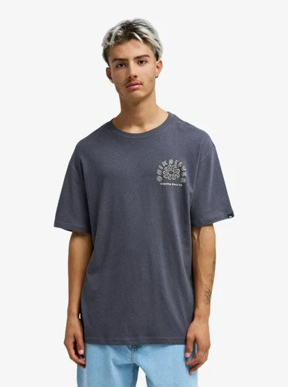 TEE SHIRT HOMME QUIKSILVER - CURVE PALM Promotion