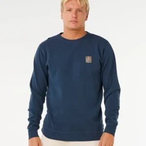 Solde sweat col rond homme ripcurl - PACIFIC RINSE PATCH CREW
