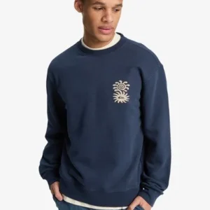 Meilleur Prix sweat col rond quiksilver - SALT WATER GRAPHIC CREW