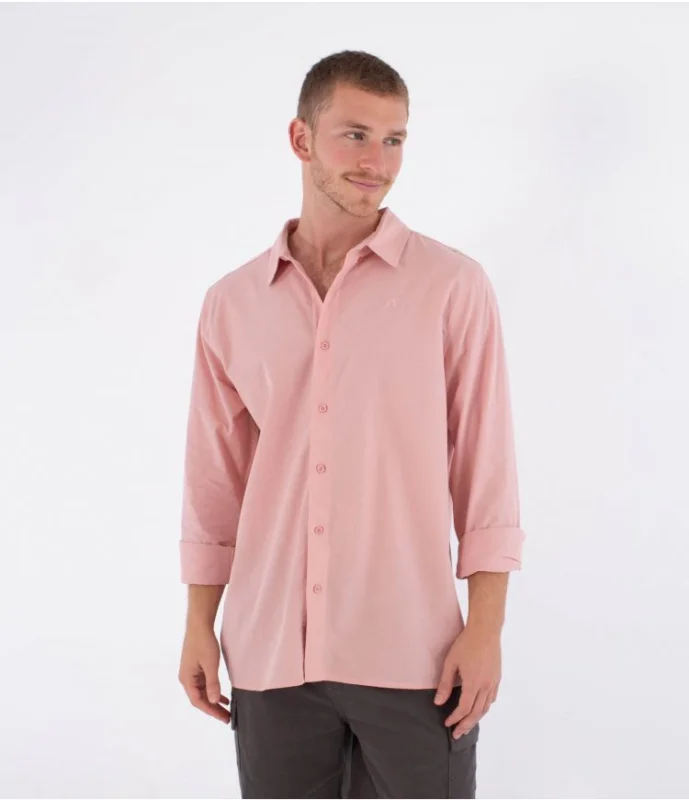 CHEMISE HURLEY HOMME - M WOVEN LS LOW TIDE Livraison Express