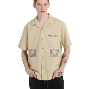CHEMISE HOMME ELEMENT - SEERSUCKER EMBROIDERY SS Meilleur Prix