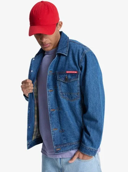VESTE EN JEAN QUIKSILVER HOMME - ALL RIDE DENIM JACKET Affaire À Saisir