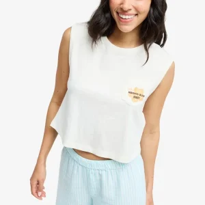 tee shirt femme roxy - SALT BLOCKS MUSCLE Bon Plan