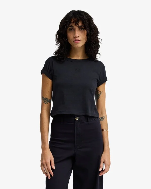 Populaire tee shirt court femme billabong - DAILY TEE