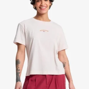 tee shirt femme quiksilver - STANDARD SS TEE Bon Marché