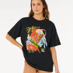 Acheter Direct TEE SHIRT FEMME RIPCURL - WAVE CREST HERITAGE TEE