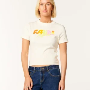 Livraison Express TEE SHIRT FEMME RIPCURL - CARIOCA FITTED TEE