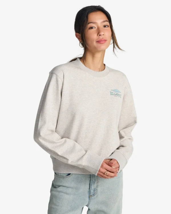 sweat col rond billabong - CHASING HORIZONS Prix Choc