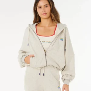 Prix Choc SWEAT ZIPPE FEMME RIPCURL - SURF SIDE SPLICED ZIP THROUGH