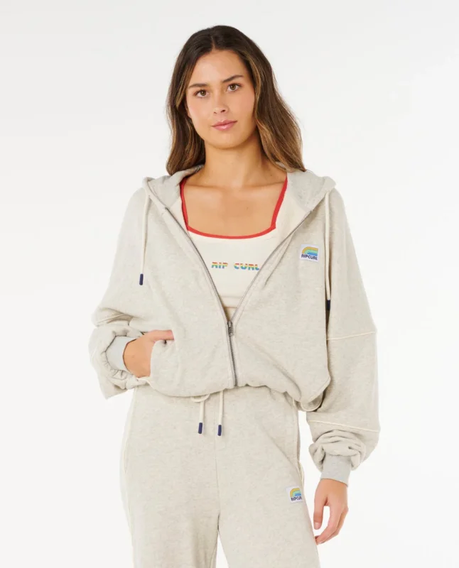 Prix Choc SWEAT ZIPPE FEMME RIPCURL - SURF SIDE SPLICED ZIP THROUGH