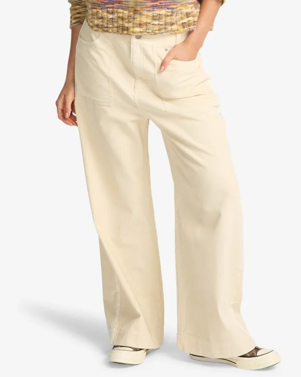 Usine Directe pantalon femme velours cotelés billabong - SEA TONE PANT