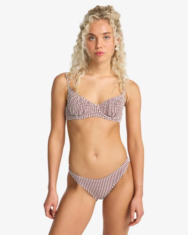 Prix Réduit bas de bikini femme billabong - MINI WAVE CHECK TROPIC