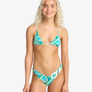 haut de bikini femme billabong - SALTY WAVES REV MINI SLIDE TRI Top Vente