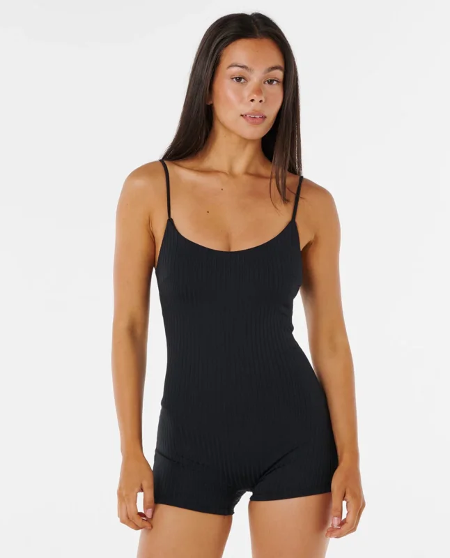 Offre Limitée maillot 1 pièce combishort surf femme ripcurl - PREMIUM SURF SHORT JANE