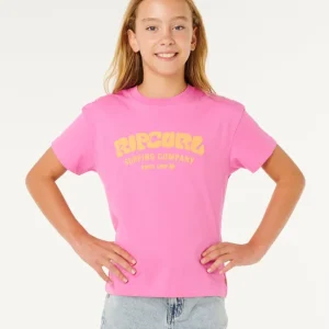 Must-Have tee shirt fille roxy - SURF PUFF RELAXED TEE- GIRL