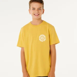 Vente Flash TEE SHIRT GARCON RIPCURL - PACIFIC RINSE CIRCLE TEE-BOY